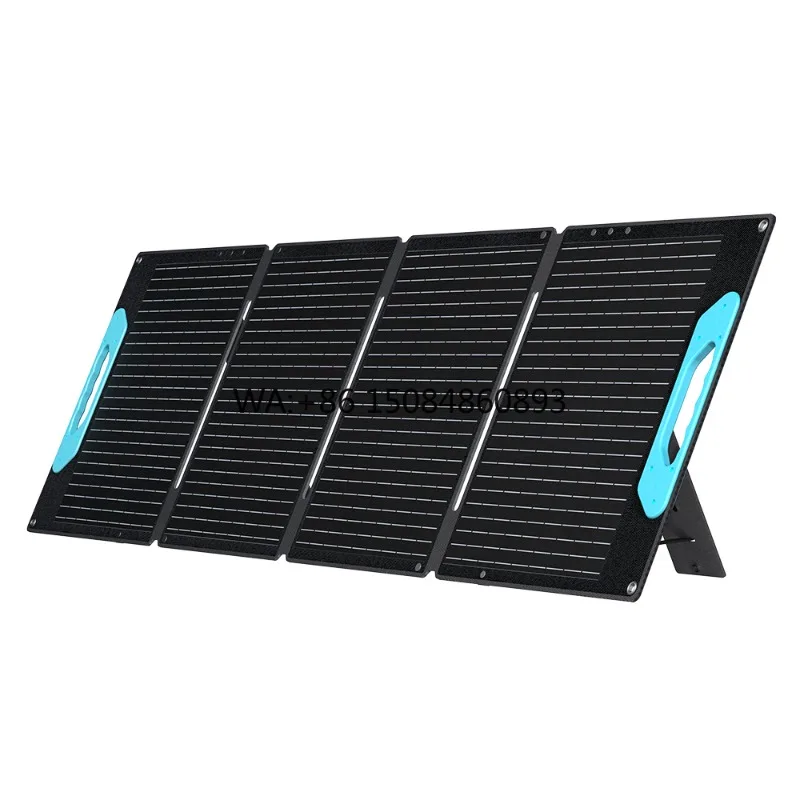 100W High Efficiency Foldable Solar Panel Outdoor RV Camping Power Station Series Fast Battery Charging