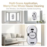 DIVEDEER – robot de nettoyage de vitres à pulvérisation d'eau, intelligent, taille haute, moteur sans balais double face, nettoyeur de vitres, type de pulvérisation 2