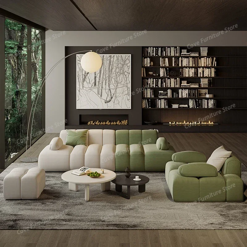 

Designer Nordic Living Room Sofas Minimalist Lazy Couch Recliner Lounge Sofas Luxury Corner Garden Muebles Postmodern Furniture