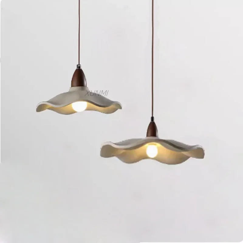 wabi sabi estilo quarto bedside pendant lights arte de design japonesa cimento amarelo travertino pendurado lampada linha decoracao para casa 01