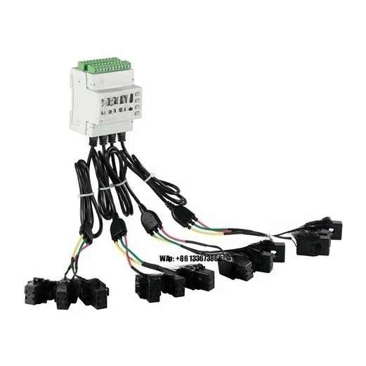 

ADW210-D10-4S IOT Din Rail Multi Circuit Energy Monitoring Three-phase Electric Network kwh Power Meter