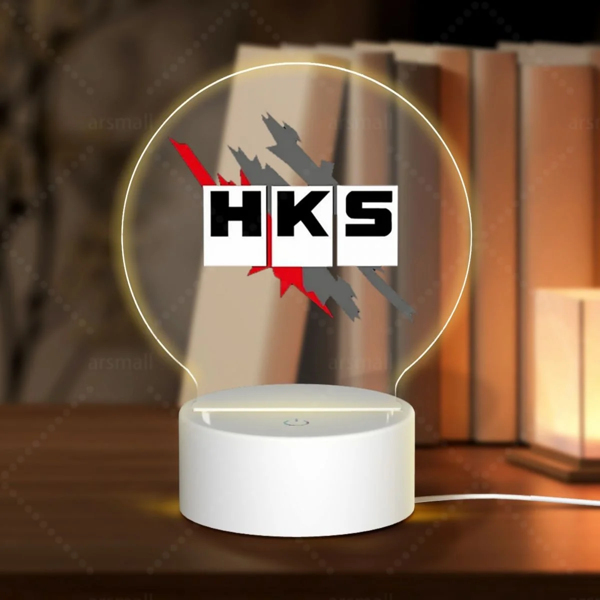 

HKS Retro Pattern Acrylic Photo Lamp Photo LED Night Light,Photo Frame,Gift for Couple, Anniversary Gift,Art Decoration
