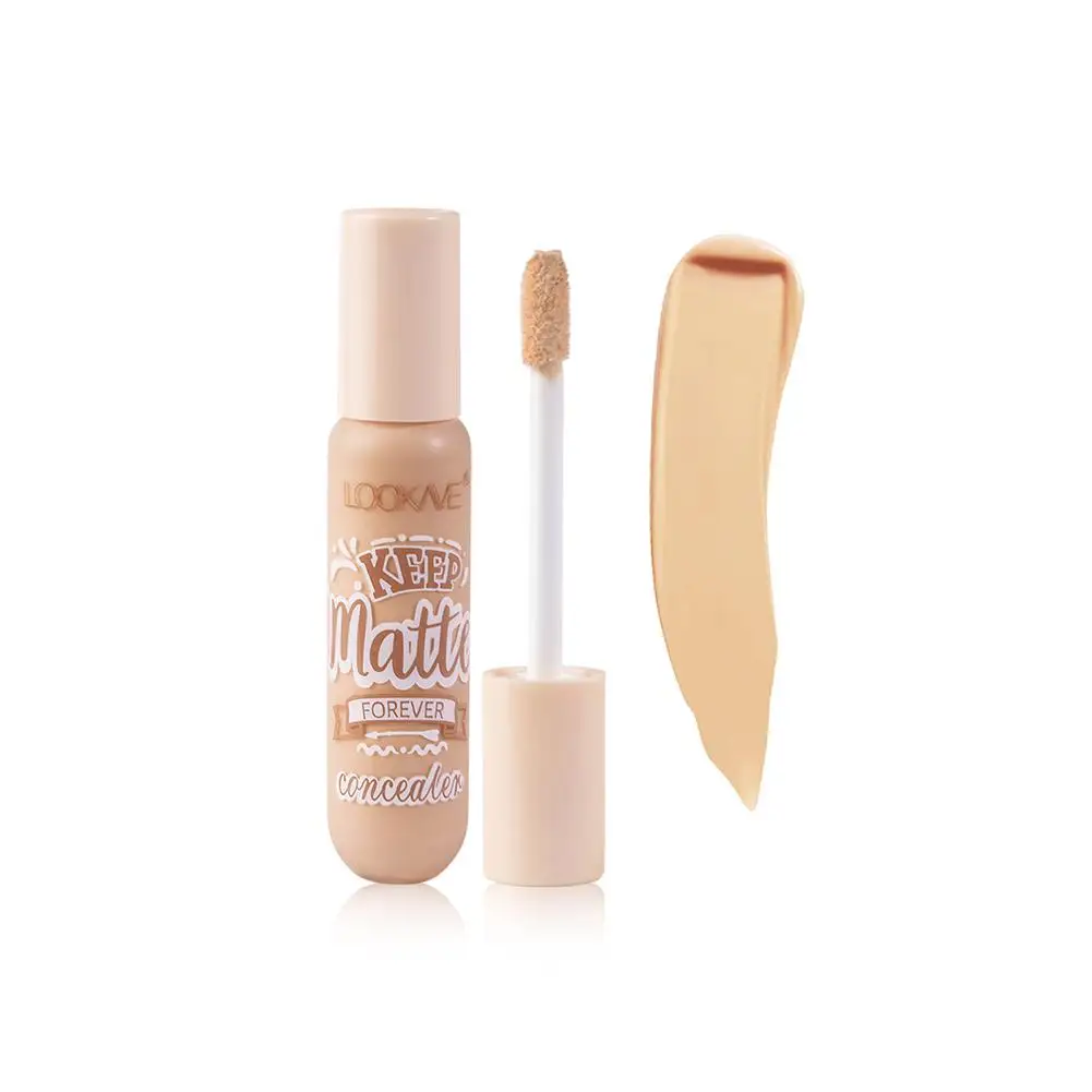 Small Powder Bottle Liquid Foundation Soft Mist Long-lasting Oil Moisturizing Control 6Colors Concealer Waterproof Cosmetic E5B4