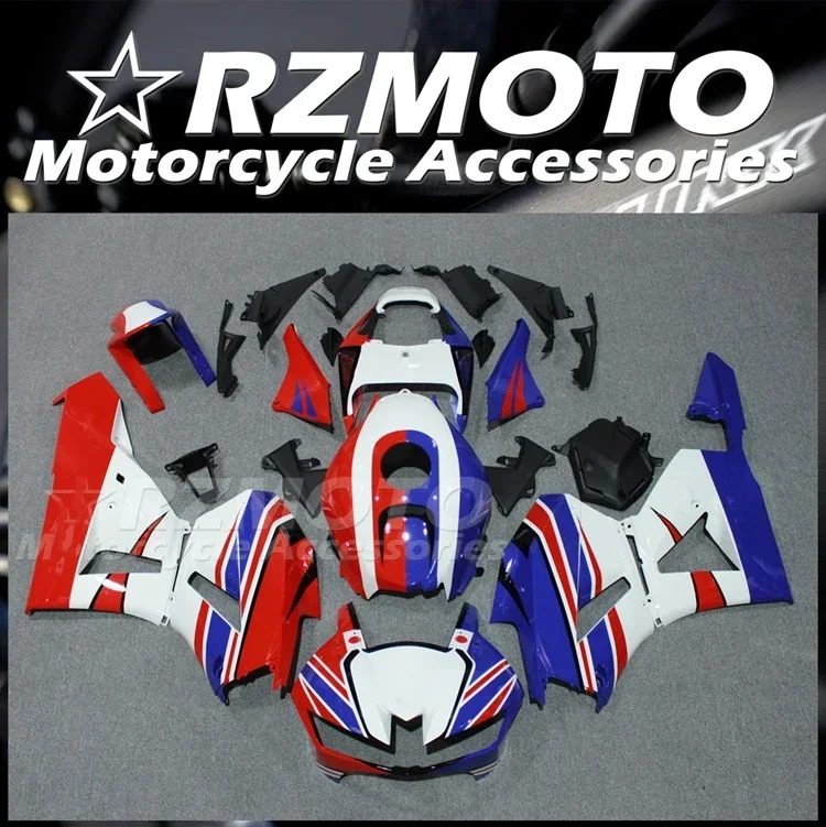 

4Gifts New ABS Fairings Kit Fit for HONDA CBR600RR F5 2013 2014 2015 2016 2017 2018 13 14 15 16 17 18 Bodywork Set Blue Red