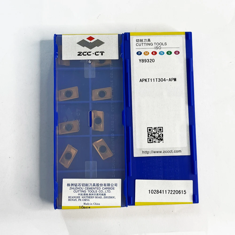 

HUAZHICHUN 10pcs APKT11T304 APM YB9302 Original Carbide Insert with the Best Quality