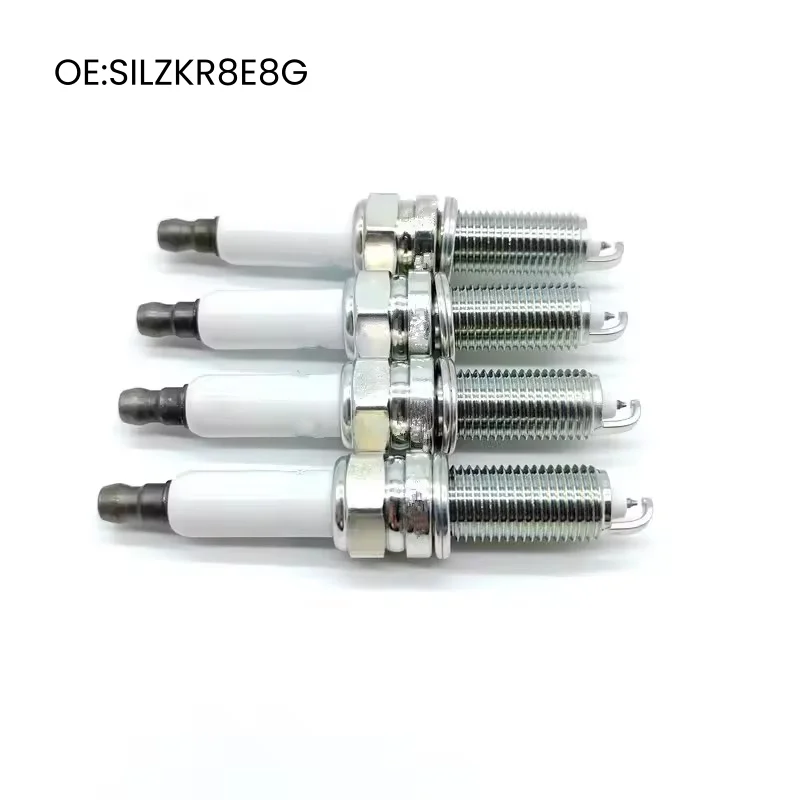 4-6 pcs Iridium Spark Plug OE# SILZKR8E8G 18849-08080 For Kia Forte5 Optima Hyundai Sonata Tucson Veloster