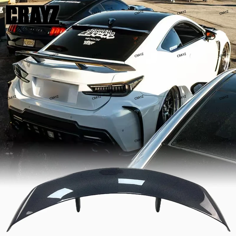 レクサスRC F RCFクーペ2ドア2015-2020用カーボンファイバーリア
