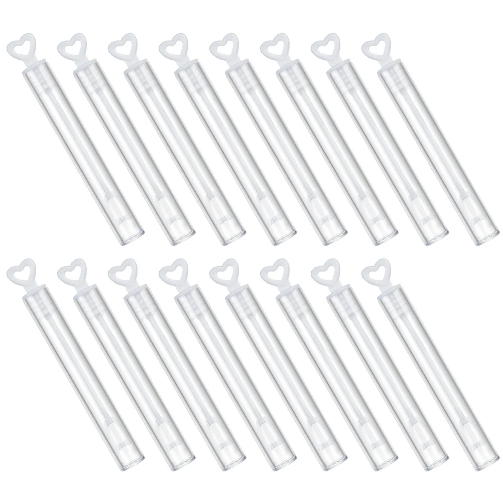 50pcs Bubble Solution Bottles With Wands Bulk Kids Party Wedding Carnival Outdoor Activity Empty Bubble Blower Set For Children