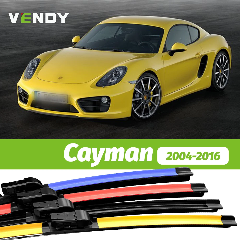 2 stücke Frontscheibe Wischer Klingen Scheibenwischer Für Porsche Cayman 987 981 2004-2016 2009 2010 2011 2012 2013 2014 2015