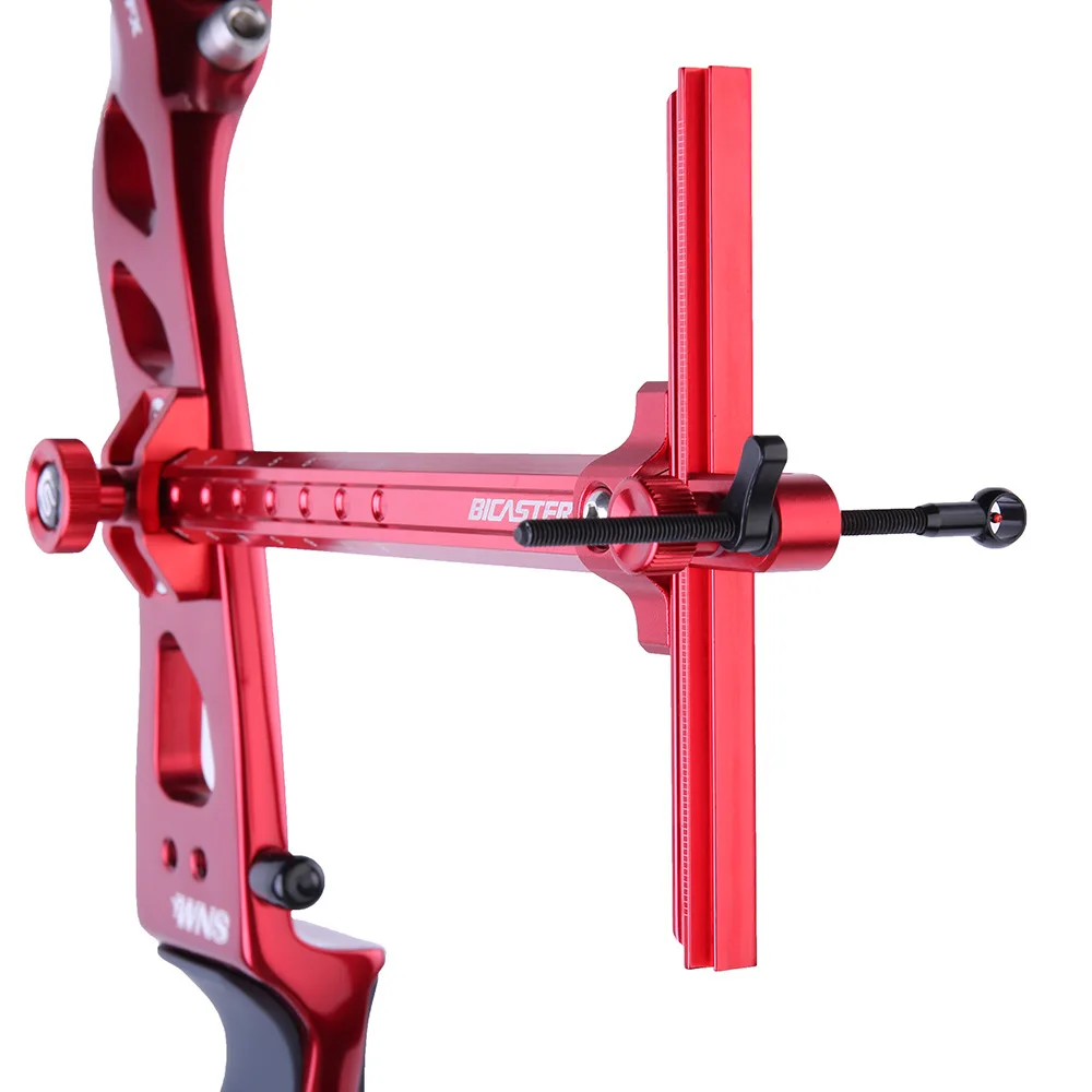 Imagem -02 - Bicaster-recurve Bow Sight para Tiro com Arco Precisão de Alumínio Total Usinagem Cnc Ajuste Rápido para a Mão Direita e Esquerda Polegadas