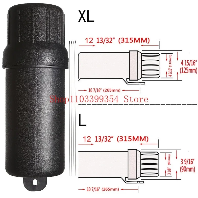 Akcesoria do modyfikacji motocykli Rurka narzędziowa do BMW Honda Yamaha Kawasaki Wodoodporna beczka narzędzi do przechowywania