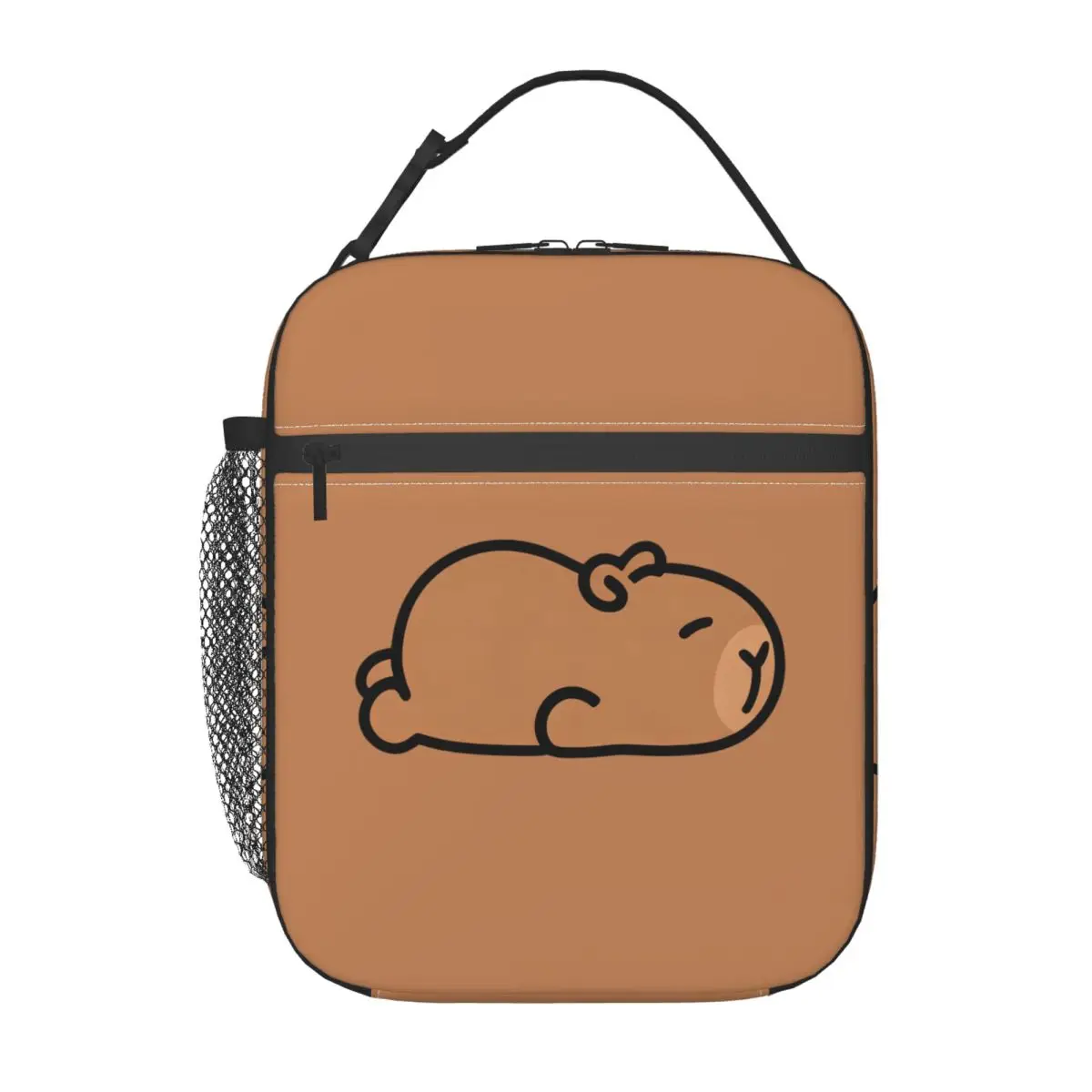 Capybara Insulated Lunch Bag for Women Kids Portable Food Boxes Thermal Lunch Box Tote