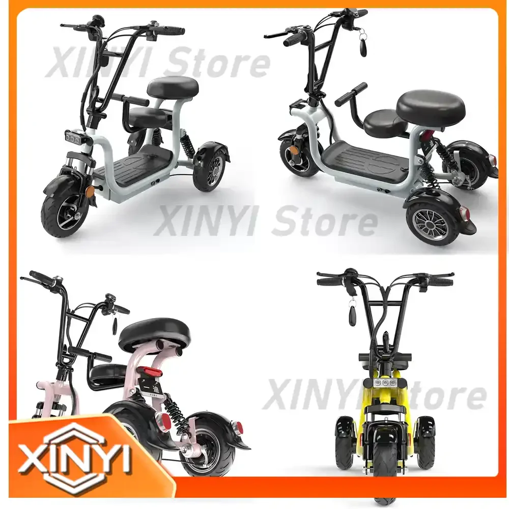 3 Wheel Electric Scooter for Adults with Seat for Disabled Seniors Mobility Aid Tricycle Scooter for Sale Electric Scooter