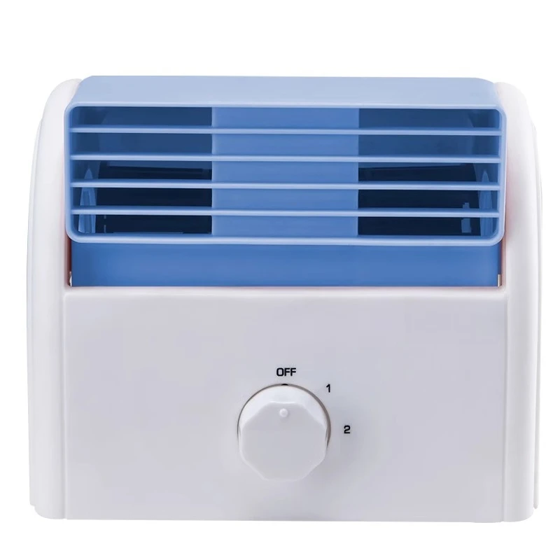 

Fan Home Desktop Mini Air Circulation Table Fan Dormitory Remote Control Shaking Head Silent Bladeless Square Office