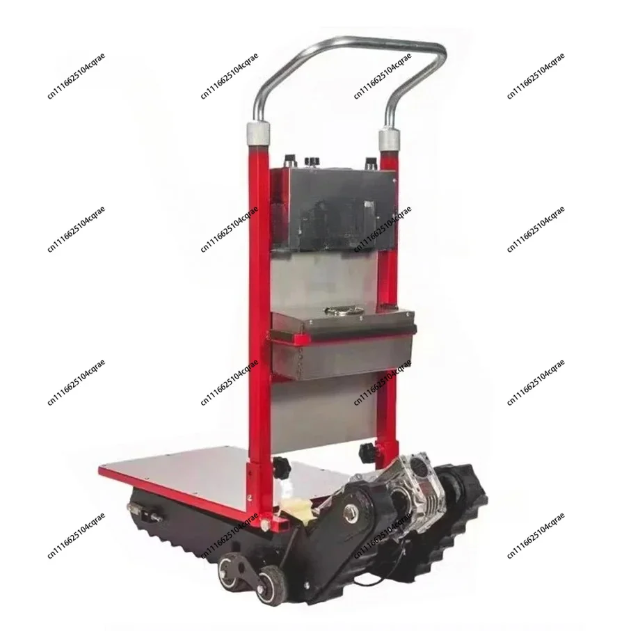 NEW Tracked Tank Electric Stair Climbing Vehicle 400KG Cargo Handling Cart Up and Down Stair Climber Hand Trolley