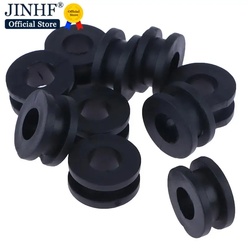 10Pcs Motorcycle Side Cover Rubber Grommets Gasket Fairings Motorcycle Accessories 18*10*9mm