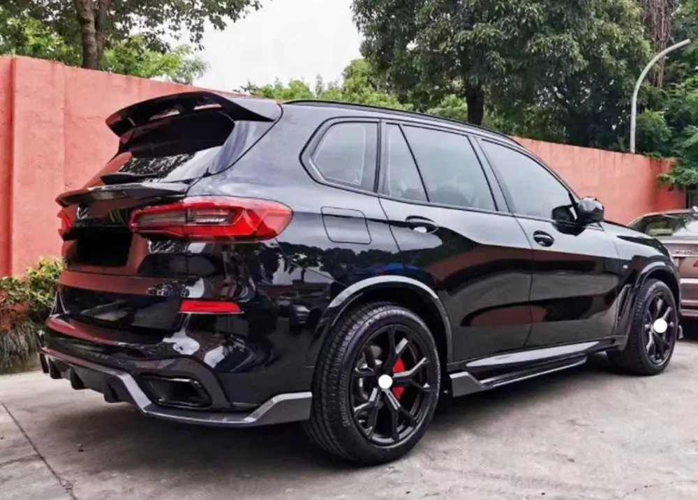 

Gloss Black Rear Roof Spoiler Wing for BMW X5 G05 2019+ Rear Wing Spoiler ABS Material Rear Spoiler Accessories