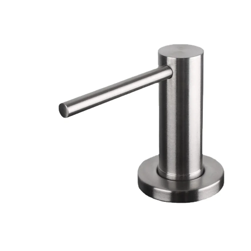 

304 Stainless Steel Kitchen Vegetable Basin Detergent Presser Soap Dispenser of Sink Lengthened Pressing Utensil Extension Pipe