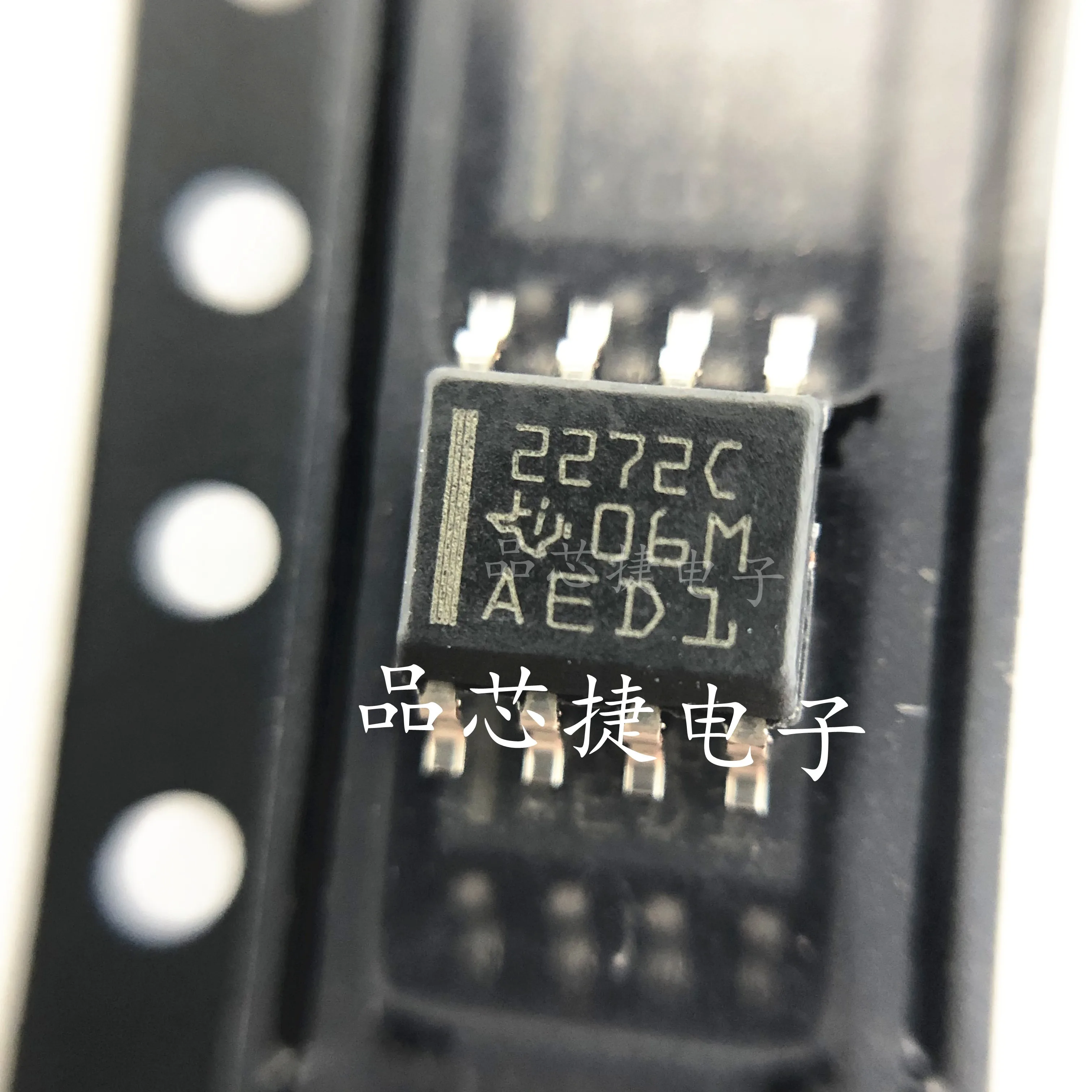 10pcs/Lot TLC2272CDR Marking 2272C SOIC-8 Dual, Low-Noise, Rail-To-Rail Operational Amplifier