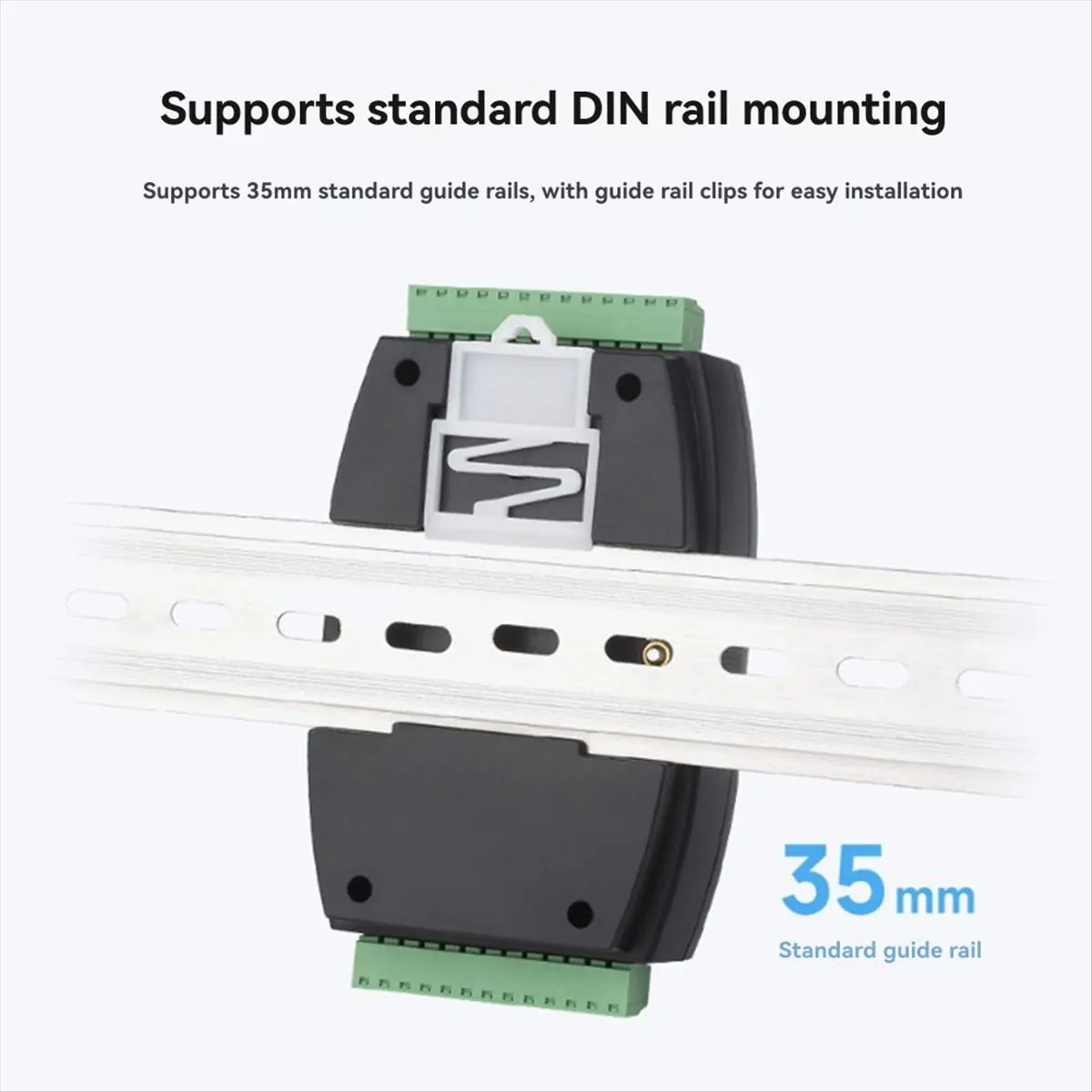 A99X  Industrial UART USB to 8CH RS485 Isolated Converter for 35mm Standard Rail and Stacked Installation