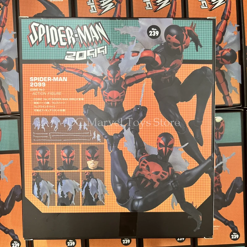 In Stock Link Factory Ko Spiderman Mafex 239 Spiderman 2099 Comic
