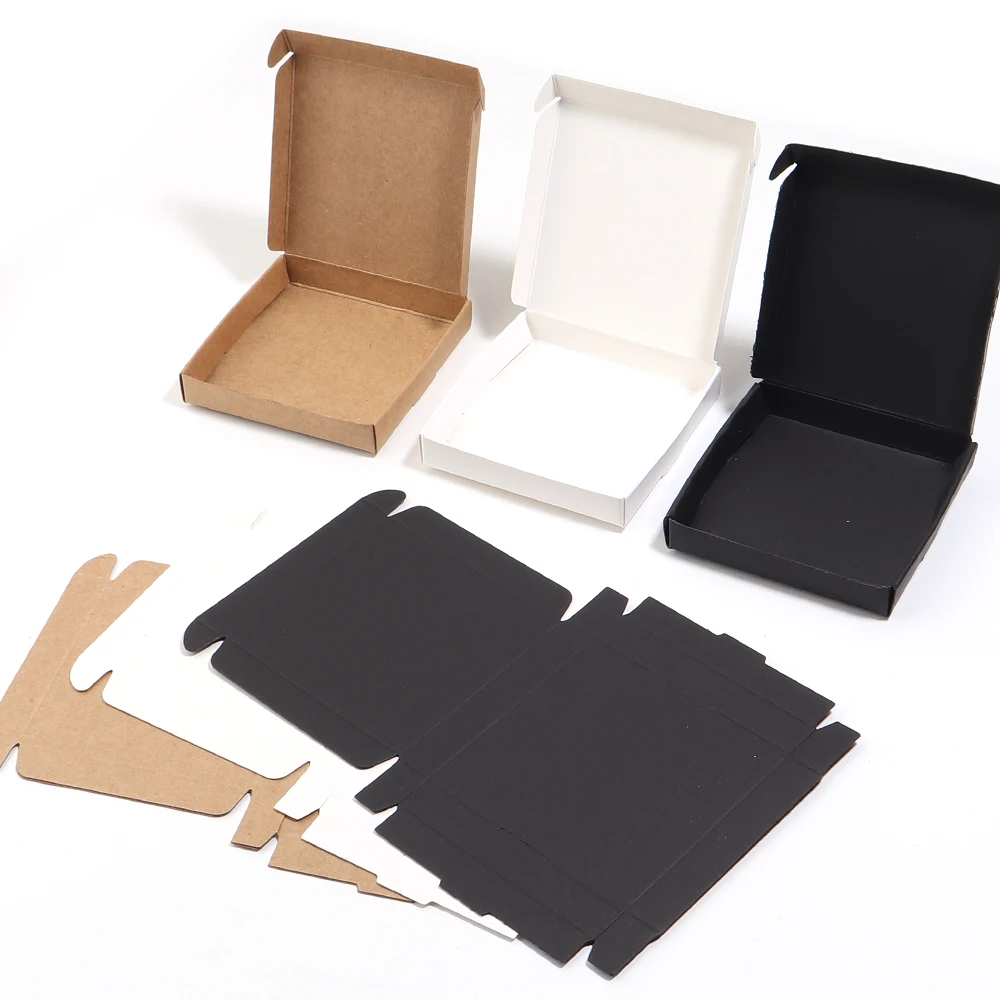 Lote de 5 unidades de caja de papel para avión de papel de 21x14,3 cm, caja de embalaje para regalos, caja de embalaje para joyería DIY, caja de almacenamiento