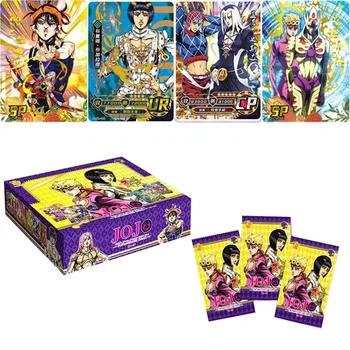 משחק קלפים JOJO דמות הרפתקה JoJo Bizarre Kujo Jotaro Kakyoin Noriaki אוסף קלפים קרטון ילדים צעצוע משחקי שולחן