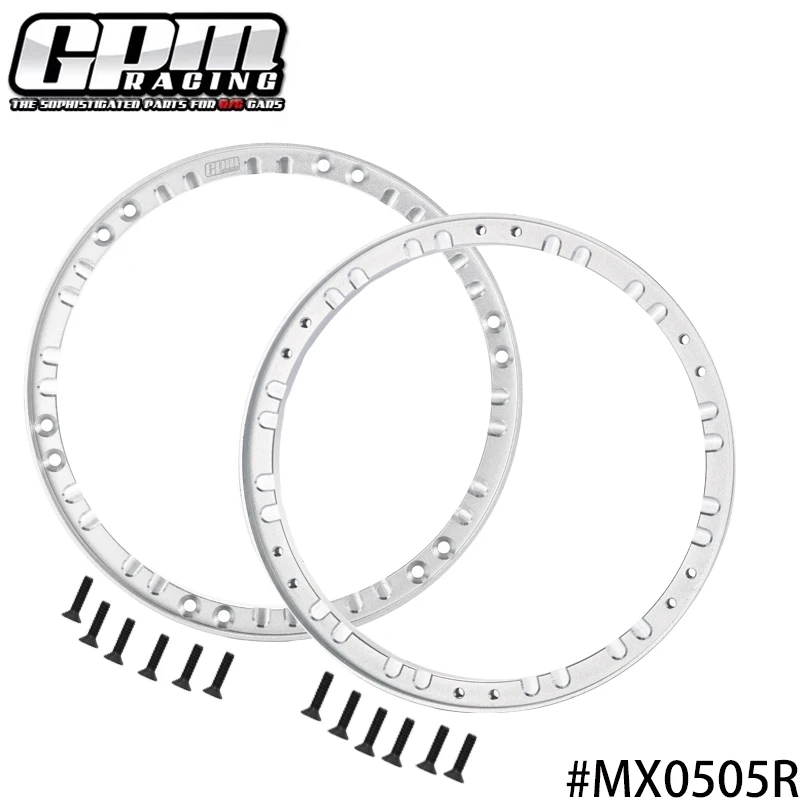 GPM Aluminum 7075 Rear Wheel Reinforcement Rings Set For LOSI-1/4 PROMOTO-MX MOTORCYCLE