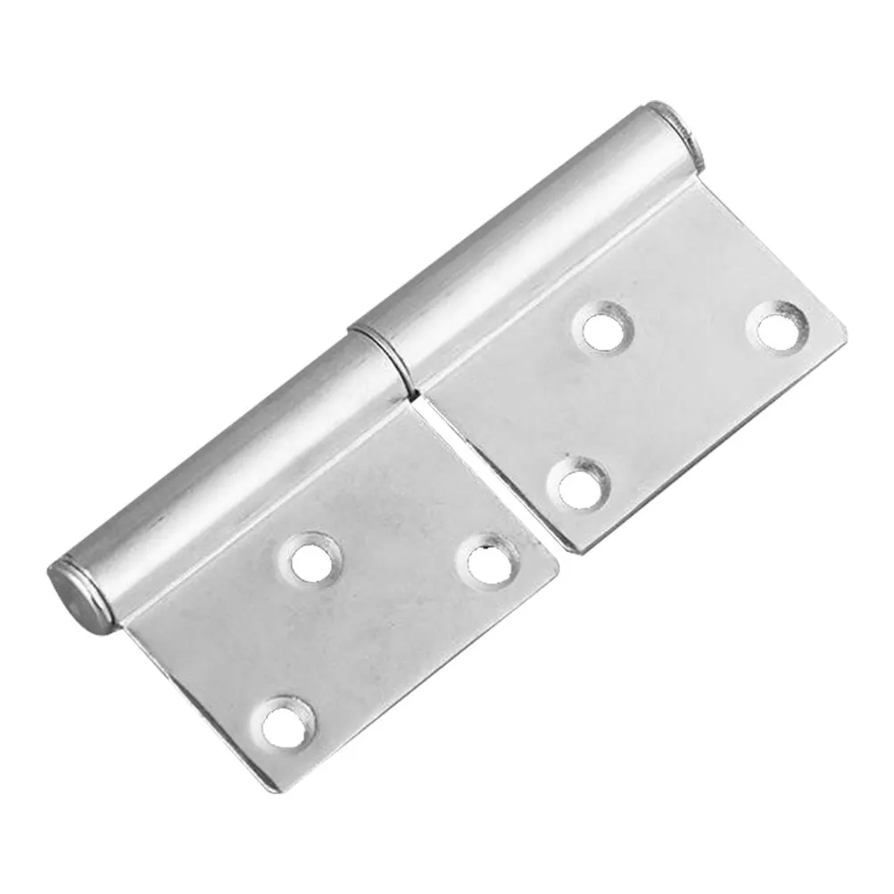 1Pair Fire Resistant Security Door Hinges Off Detachable Flag Hinges Heavy Duty for Cabinet Box Doors