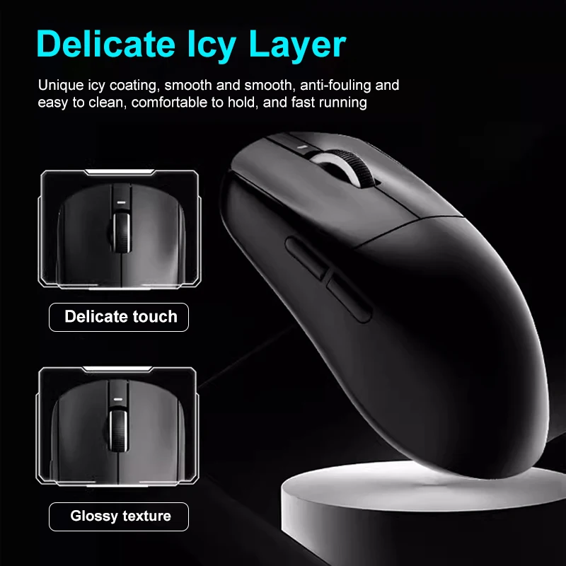 ATK VXE R1 Pro MAX Dragonfly R1 Bluetooth Gaming Mouse PAW3395 2.4G Wireless E-sports Mice Rechargeable Lightweight Ergonomic image 5