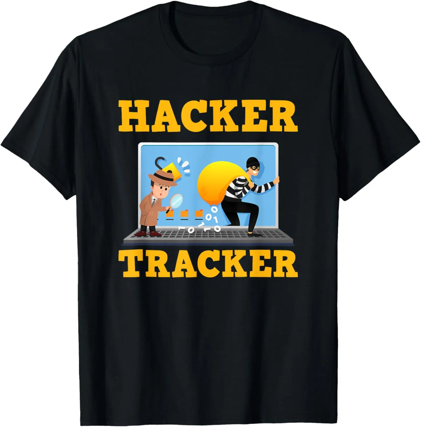 Hacker Tracker Artificial Intelligence Modern Tech T-Shirt