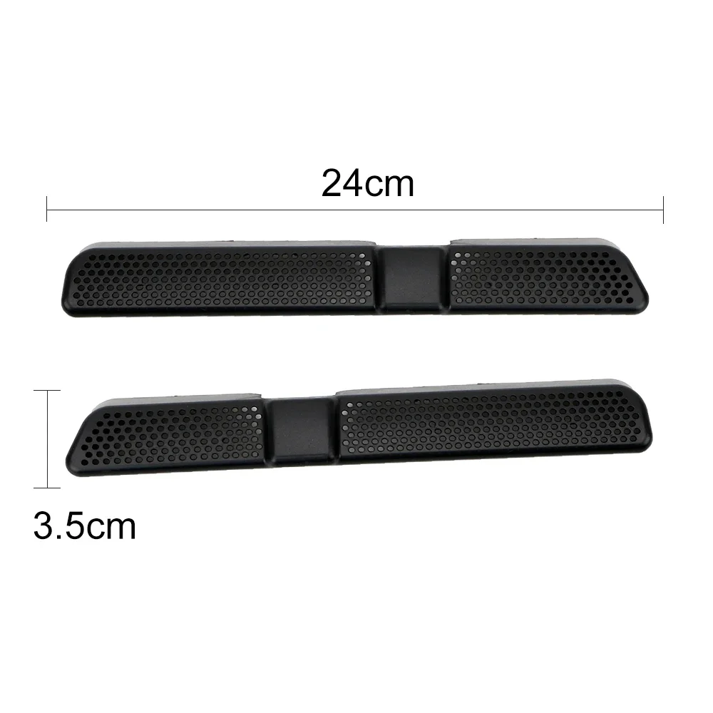 Protector Cover 2Pcs/Set Under Seat Air Conditioner Duct Outlet Covers Car Air Vent Cover 3