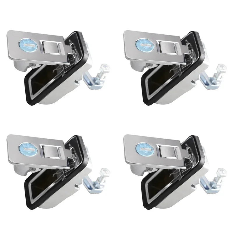 

X-T 4X Compression Latch Industrial Truck Caravan Kit Tool Box Lock Truck Camper Trailer Lock Panel Push Compression Lock