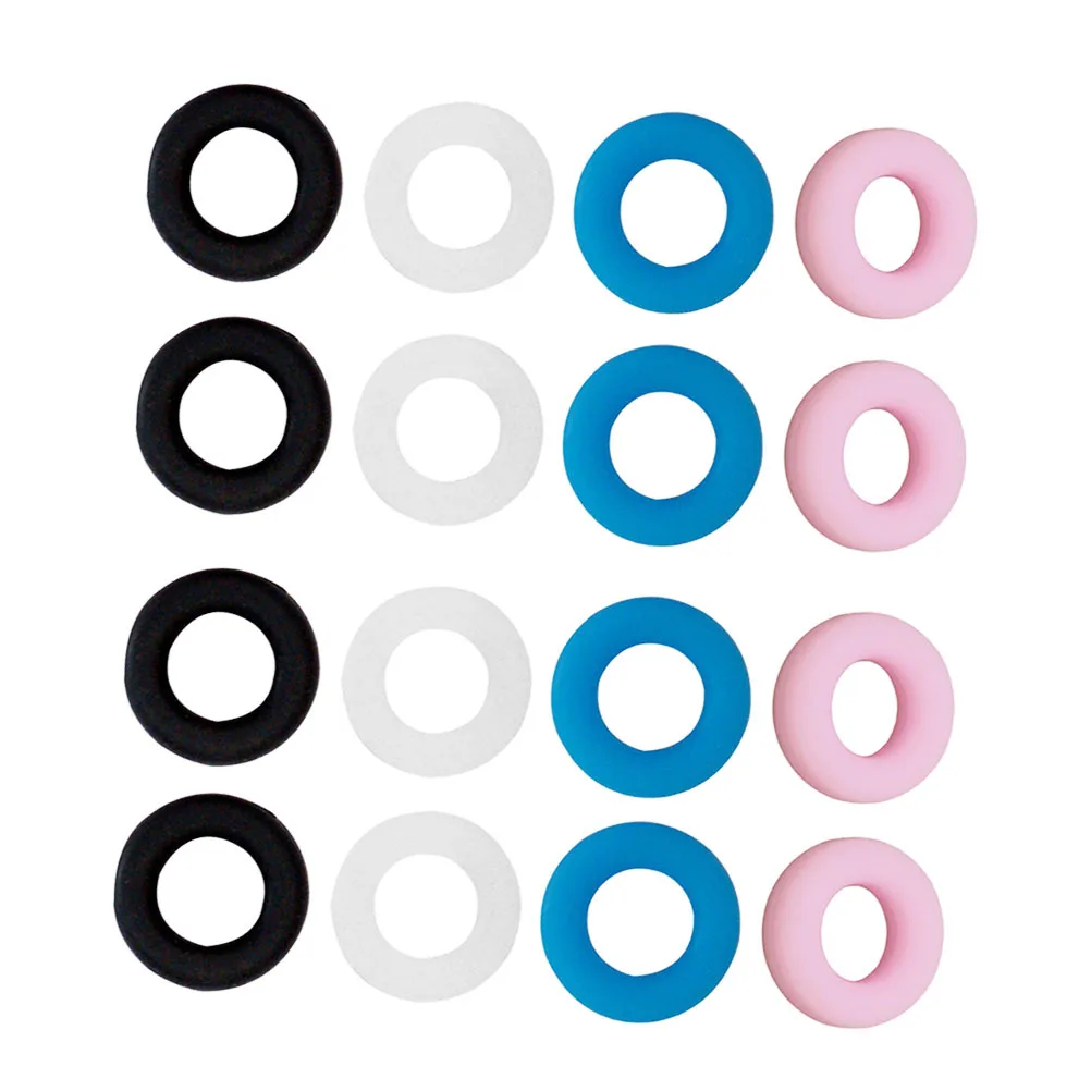 

Glasses Anti-Slip Rings Silicone Fit All Frames Lightweight For Sports Outdoor Daily Wear Sky Blue Pink Black White 4