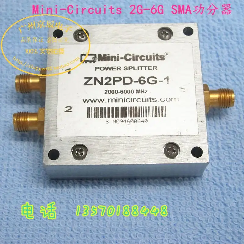 Mini-Circuits ZN2PD-6G-1 2000-6000MHz   2 Ways DC Pass Power Splitter