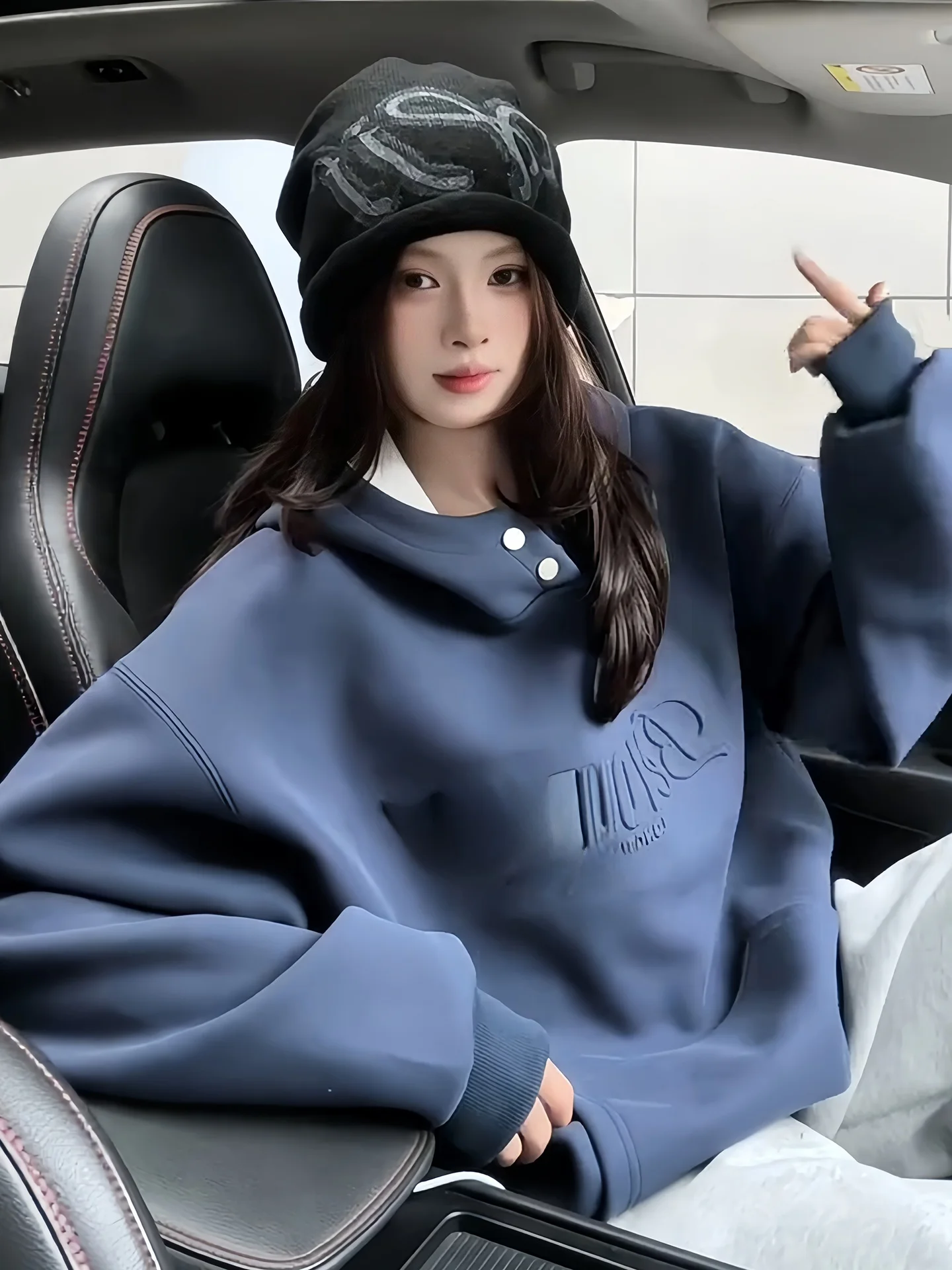 

Тяжелая толстовка с капюшоном, мужская осенне-зимняя толстовка с лацканами Thiened Fce, повседневная удобная теплая модная верхняя одежда