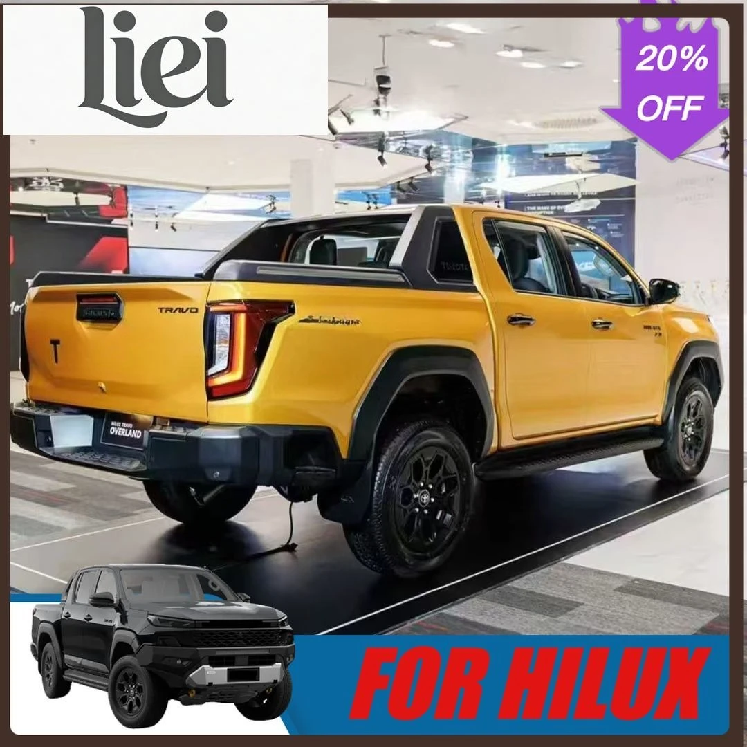 Para Toyota Hilux 2026 Hilux Travo: Caja de carga para techo estilo OEM, barra antivuelco, arco, accesorios todoterreno de repuesto, ajuste personalizado