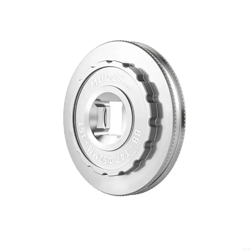   Precisions Engineered Aluminum Alloy Mountain Bikes Bottom Bracket Socket Removal Sleeve For Easily Bicycles Assembly