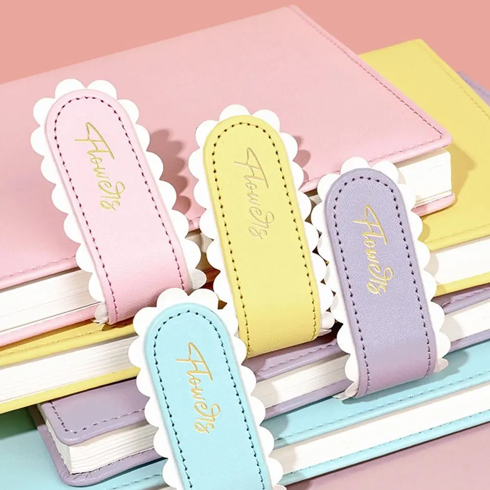 دفتر ملاحظات Little Fresh Macaron Color A5 مع إبزيم غطاء مقاوم للماء، دفتر ملاحظات محمول مقاوم للاهتراء للطلاب