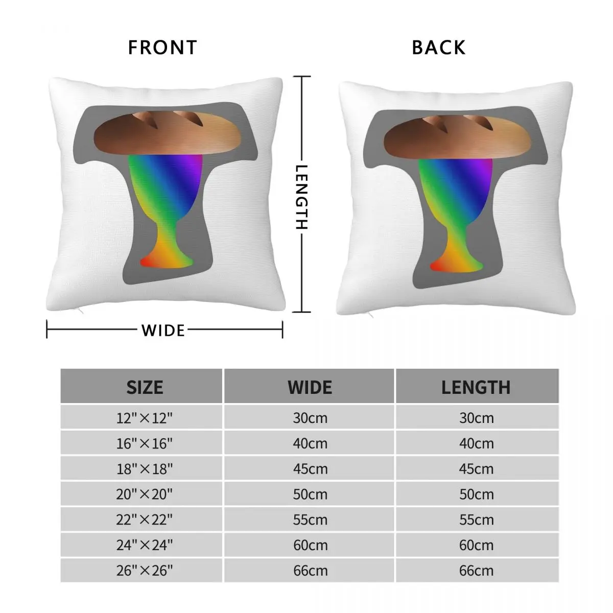 Holy Questions Logo Square Pillowcase Polyester Linen Velvet Creative Zip Decor Throw Pillow Case Sofa Cushion Cover Wholesale