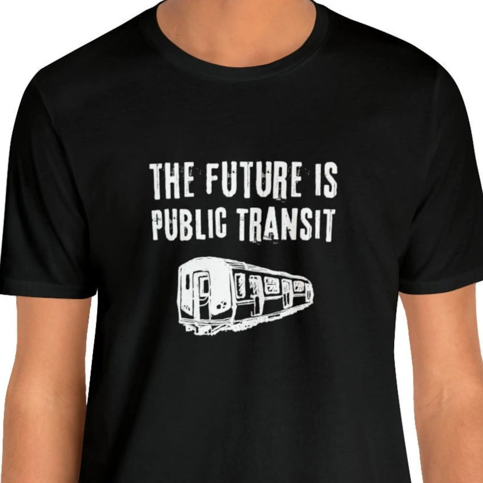 Punk Public Transit Is The Future Climate Change Leftist Urban Planning Shirt