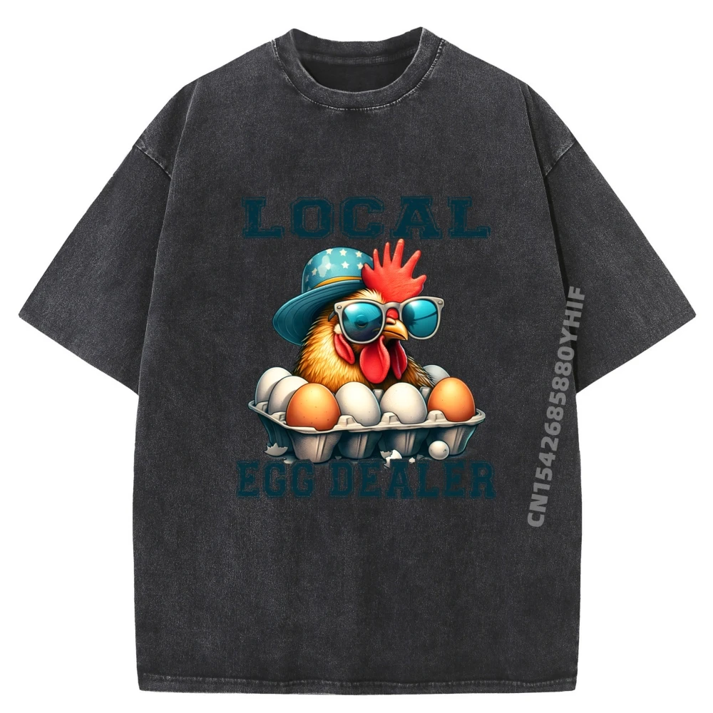 

Последние мужские топы и футболки с принтом, дилер местного яйца, забавные футболки с рисунком яйца, мужские подарочные потертые футболки в стиле ретро