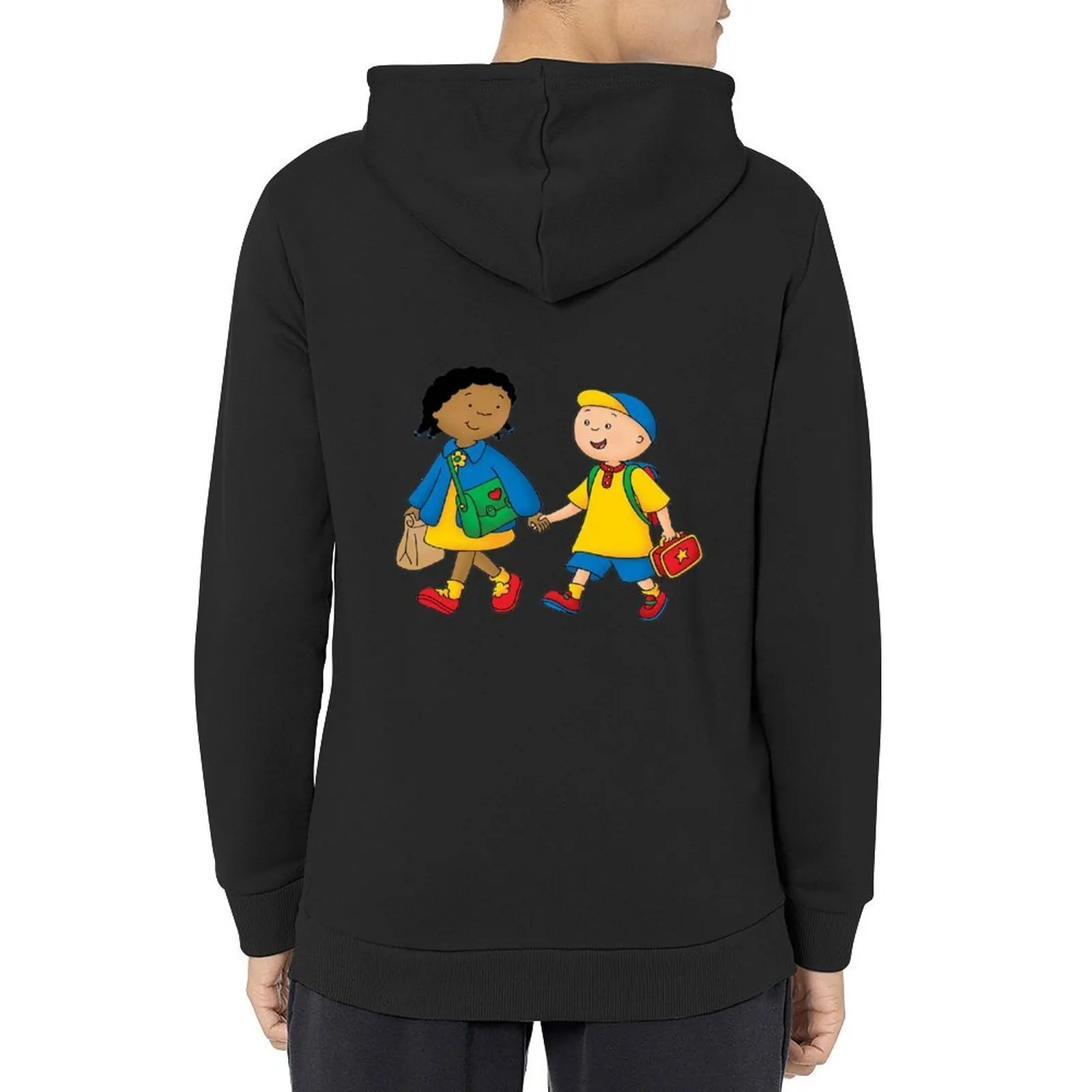 

caillou, caillou and dog Hoodie aesthetic clothing hooded shirt autumn jacket men winter clothes new in hoodies and blouses