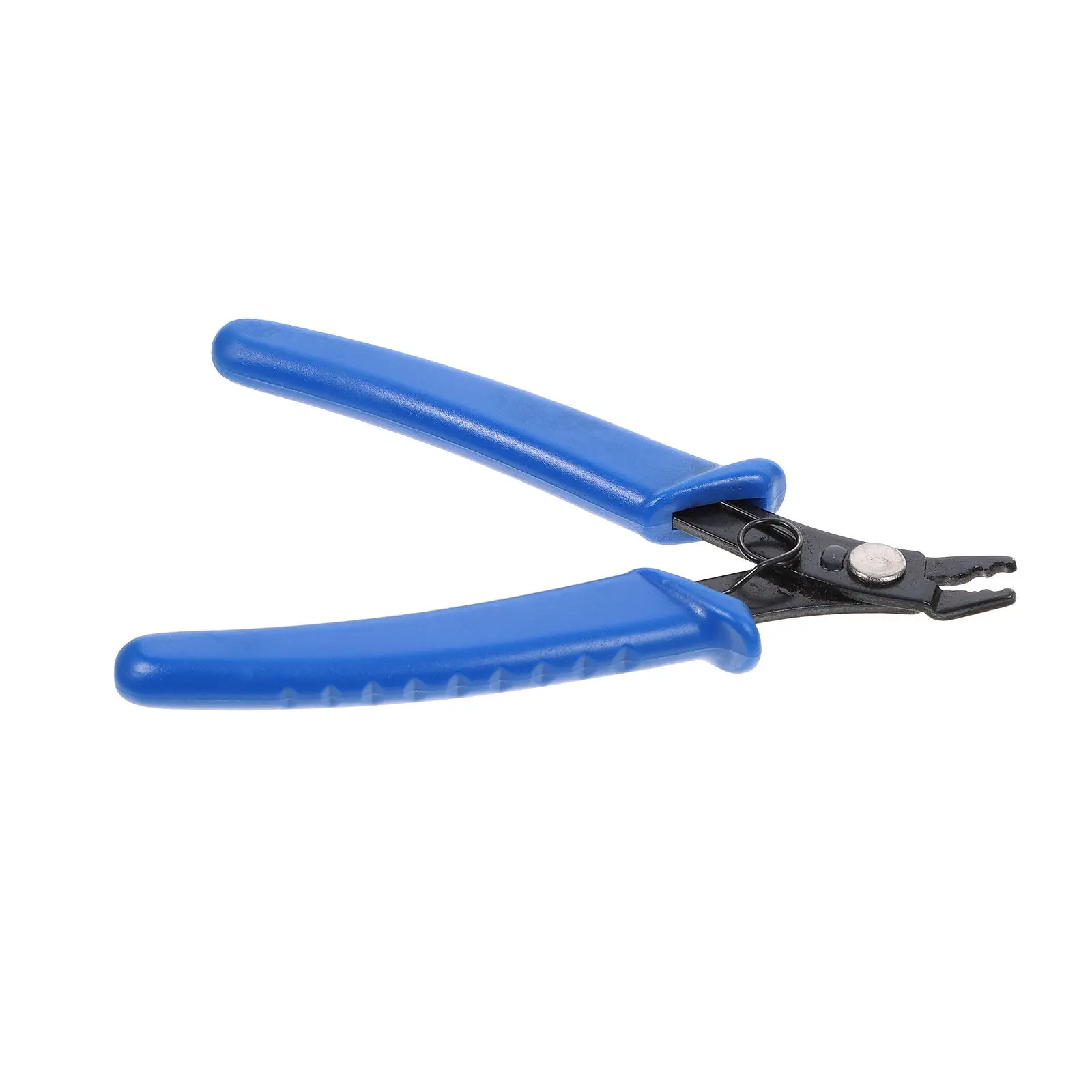 Blue Handle Carbon Steel Bead Crimper Pliers Jewelry Tools for Crimp Covers Crimp Beads Round Beaded Ends Jewelry Making