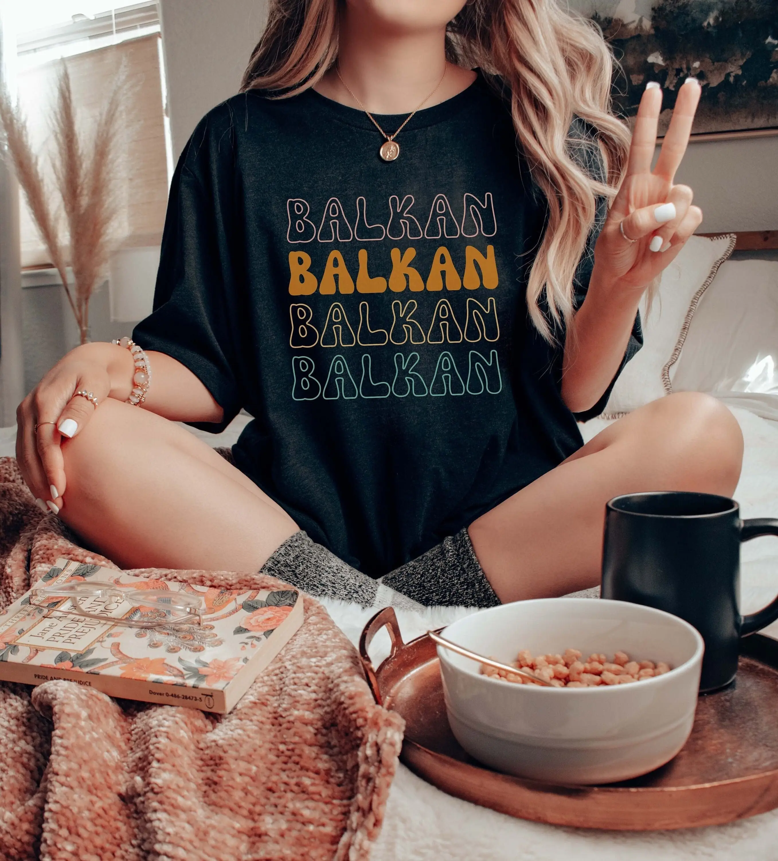 Balkan T Shirt Pride Embody Grace With This Fashionable Lifestyle  Round Neck