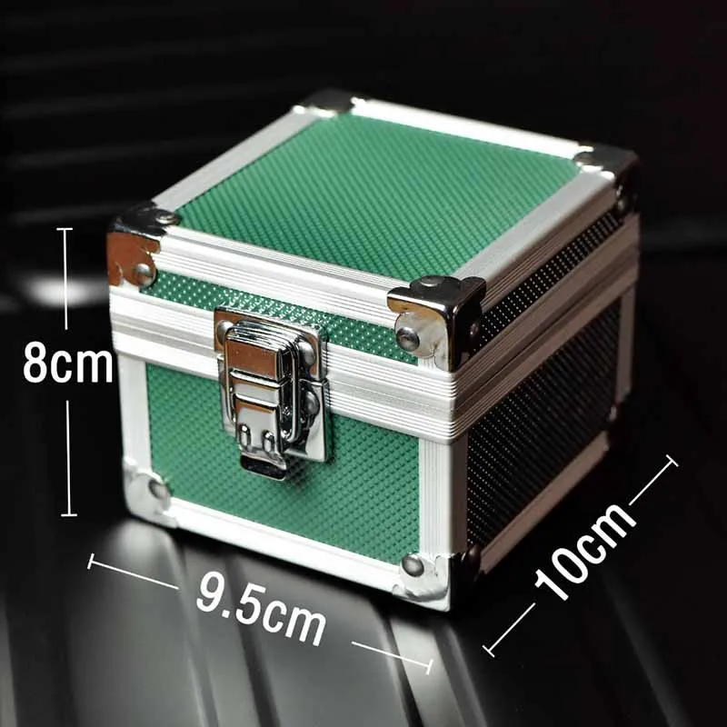 Portable Aluminum Watch Boxes Mechanical Watch Organizer Display Accessories Travel Watches Storage Box Luxury Gifts for Men