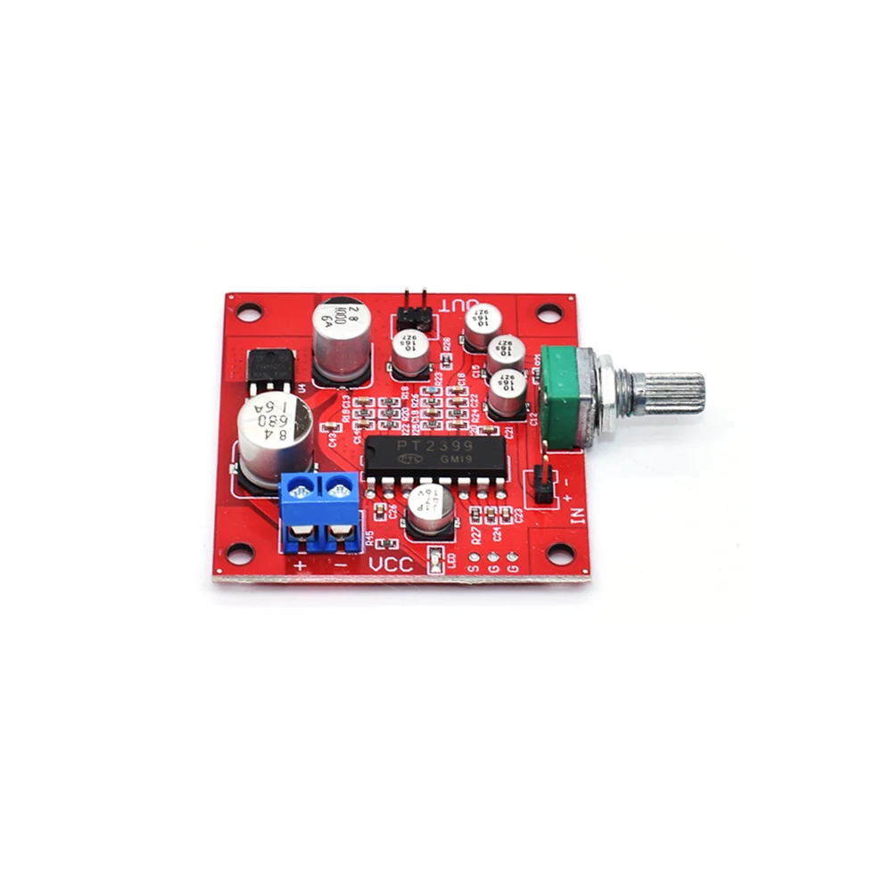 No Preamplifier Function Module PT2399 Microphone Reverb Plate Reverberation Board