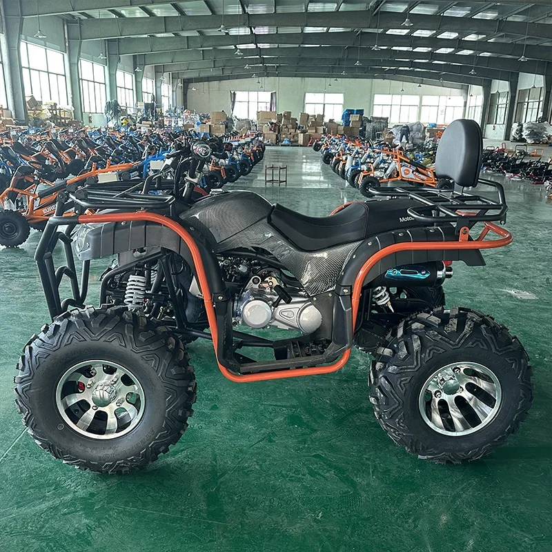 New Arrival ATV Racing Motorcycle Quad Bike 200cc Off-road Go Kart Automatic Transmission Four Stroke Four-wheel Off Road Buggy