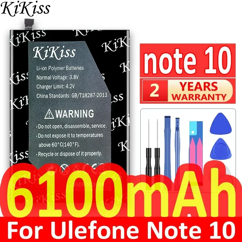 KiKiss Powerful Battery 3278 3098 for Ulefone Note 10 12P 13P