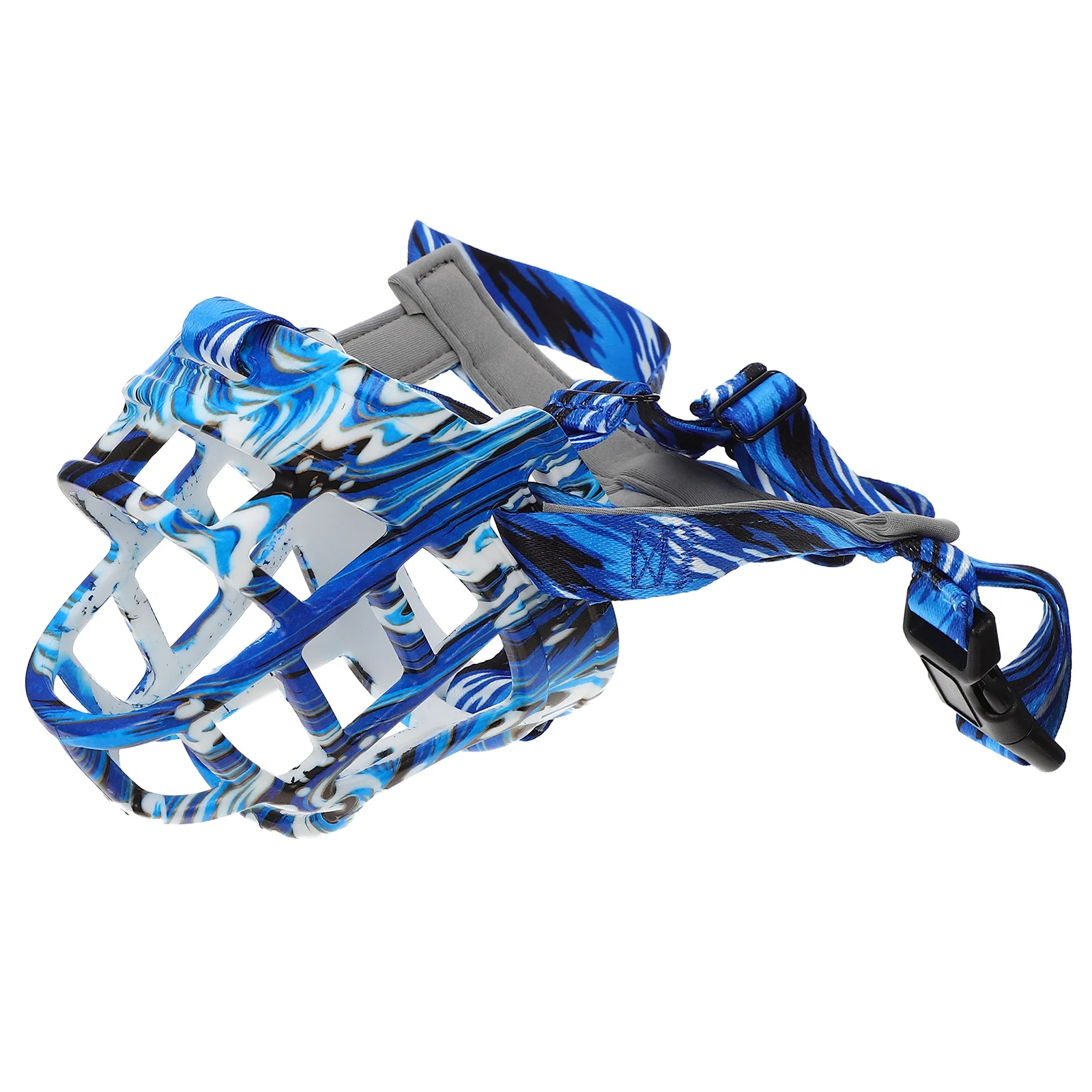 

Wear Resistant Dog Muzzle Anti Biting Adjustable for All Sizes Easy to Wear Comfortable for Outdoor Activities Barking Control